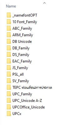 รวมฟอนต์ไทยตระกูลดัง ยอดนิยมมากกว่า 2000 ฟอนต์