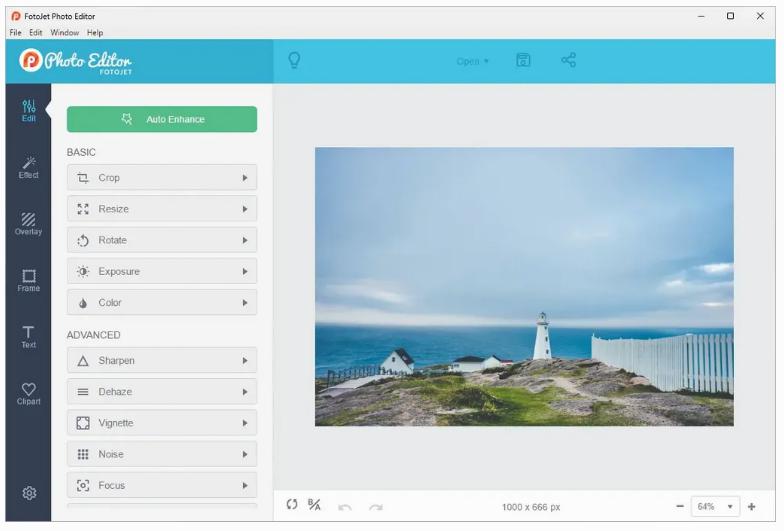 FotoJet Photo Editor 1.3.1 แต่งรูปภาพ