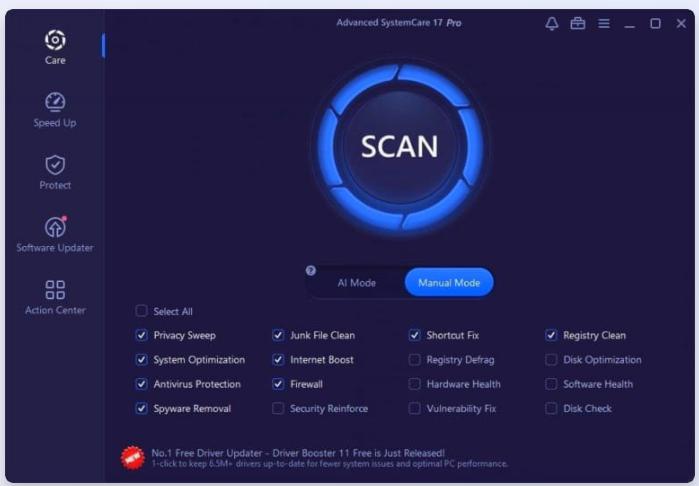 Advanced SystemCare Pro 19.2.0.188 ปรับแต่ง PC ให้ไวขึ้น