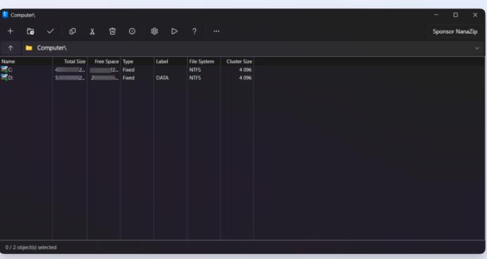 NanaZip v6.0.1632.0 บีบอัด/แตกไฟล์ ใช้แทน WinRAR