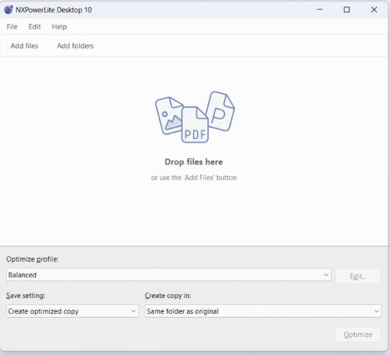 NXPowerLite Desktop 11.0 บีบไฟล์ PDF/เอกสารให้เล็กลง