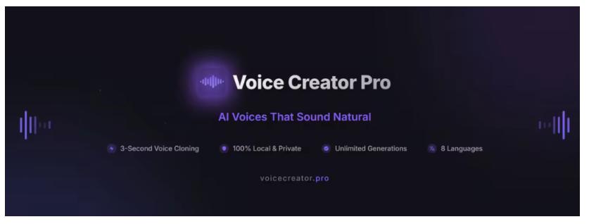 Voice Creator Pro 1.1.4 สร้างเสียงเลียนแบบ/แปลงเสียงเป็นข้อความ