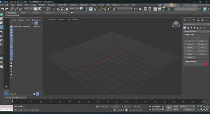 Autodesk 3ds Max 2027 สร้างโมเดล 3 มิติ