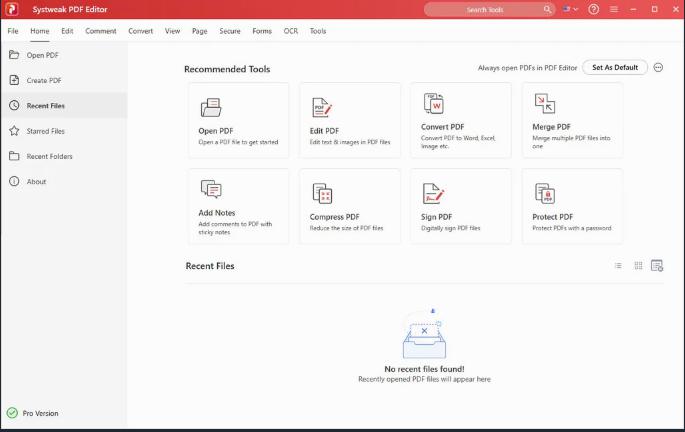 Systweak PDF Editor 1.0.0.9166 แก้ไขไฟล์ PDF