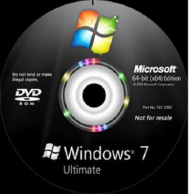 1841 Windows 7 SP1 Ultimate 64 Bit ดิมๆ ไม่มีการปรับแต่งใดๆ เสถียร