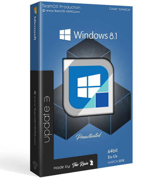 4295 Windows 8.1 Pro Vl Update 3 x64 En-Us ESD March2018 Pre-Activated