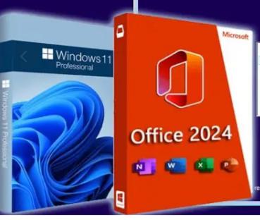 แฟซไดร์ฟ ลง Windows 11 Pro 25H2.26200.8037 (No TPM)+Office 2024 Pro Plus 2026 ส่งฟรี