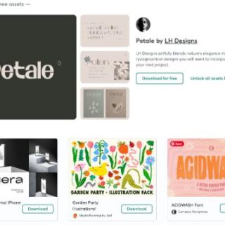 Creative Market Free Goods (คลังทรัพยากรกราฟิกเกรดพรีเมียมแจกฟรีประจำสัปดาห์ ของแท้จากดีไซเนอร์ระดับโลก)