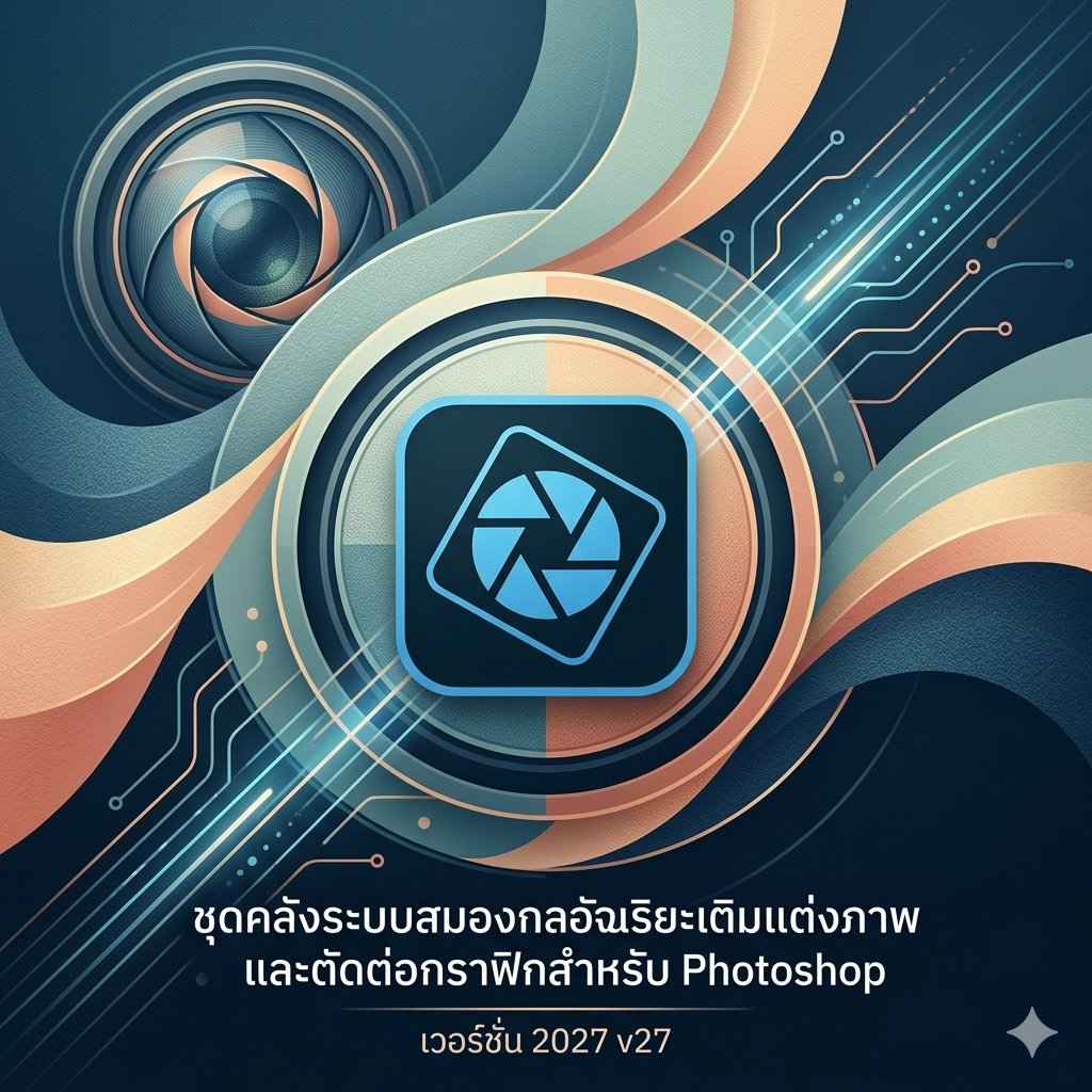 โปรแกรมตัดต่อปรับแต่งภาพถ่ายอัจฉริยะแบบเร่งด่วนสำหรับผู้เริ่มต้นและครีเอเตอร์ รุ่นปี 2027 เวอร์ชัน 27