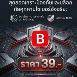 เกราะป้องกันและบล็อกภัยคุกคามไซเบอร์อัจฉริยะ ระบบรักษาความปลอดภัยคอมพิวเตอร์ประสิทธิภาพสูง เบาเครื่อง 100%