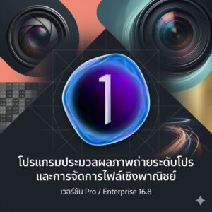 โปรแกรมแต่งรูปถ่ายระดับสตูดิโอและจัดระเบียบคลังภาพถ่ายระดับมืออาชีพ เวอร์ชัน 16.8