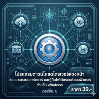 โปรแกรมดาวน์โหลดไดรเวอร์ล่วงหน้า ซ่อมแซมระบบฮาร์ดแวร์ และกู้คืนไฟล์ไดรเวอร์คอมพิวเตอร์ สำหรับ Windows