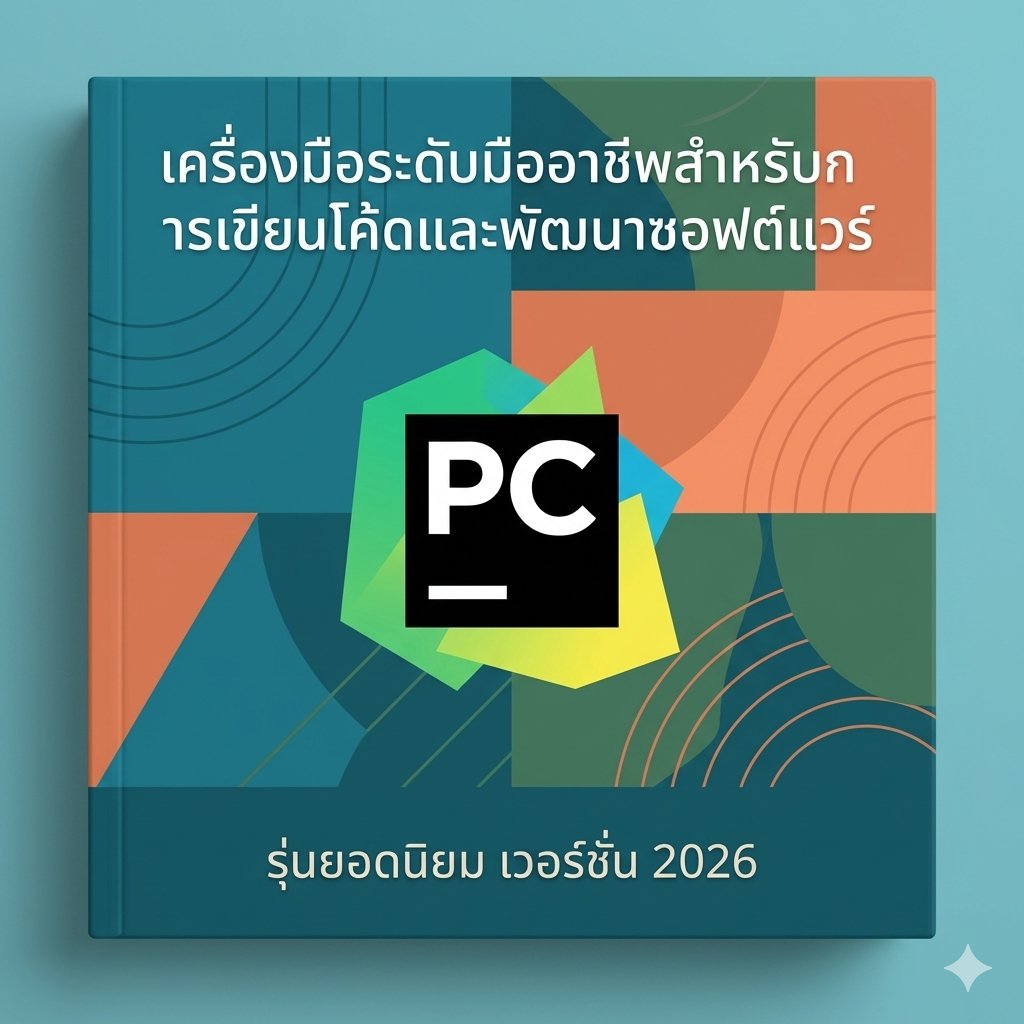 โปรแกรมเครื่องมือสำหรับเขียนโค้ดและพัฒนาซอฟต์แวร์ระดับมืออาชีพ เวอร์ชัน 2026