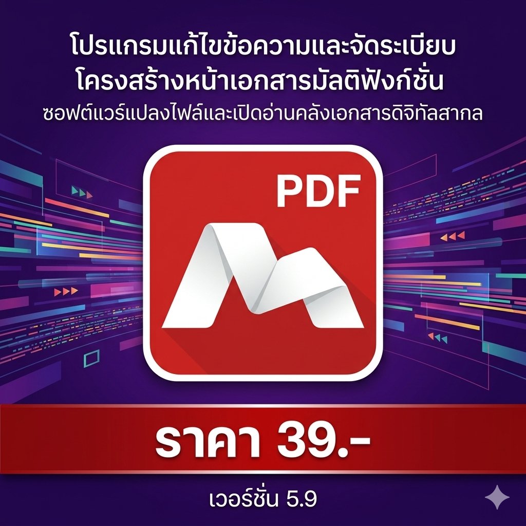 โปรแกรมแก้ไขข้อความและจัดระเบียบโครงสร้างหน้าเอกสารมัลติฟังก์ชัน ซอฟต์แวร์แปลงไฟล์และเปิดอ่านคลังเอกสารดิจิทัลสากล