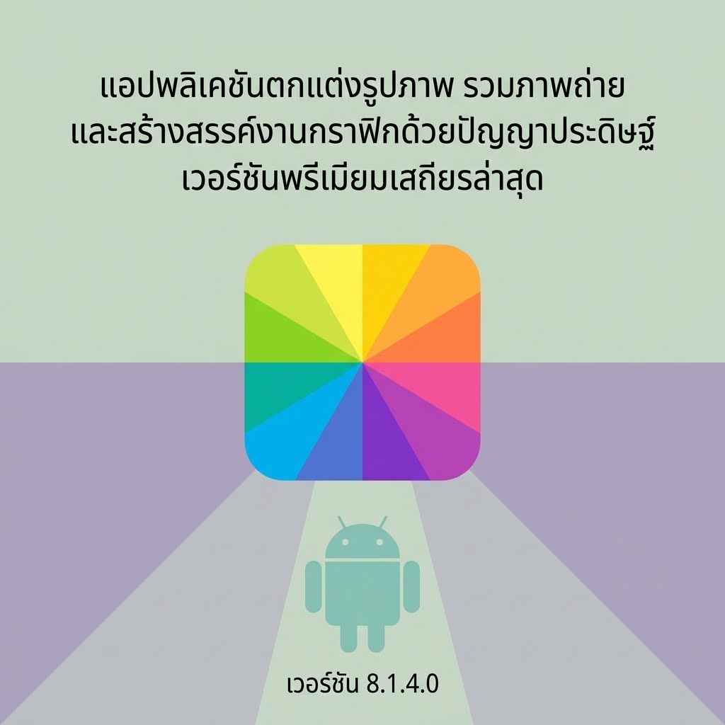 (Android) AI Photo Editor, Collage - Fotor 8.1.4.0 แอปพลิเคชันตกแต่งรูปภาพ รวมภาพถ่าย และสร้างสรรค์งานกราฟิกด้วยปัญญาประดิษฐ์ เวอร์ชันพรีเมียมเสถียรล่าสุด