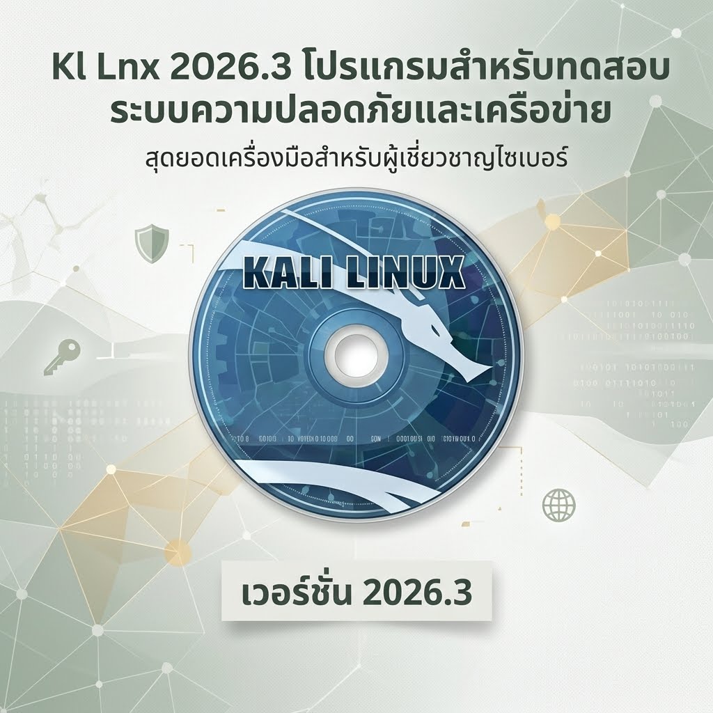 Kl Lnx 2026.3 โปรแกรมสำหรับทดสอบระบบความปลอดภัยและเครือข่าย